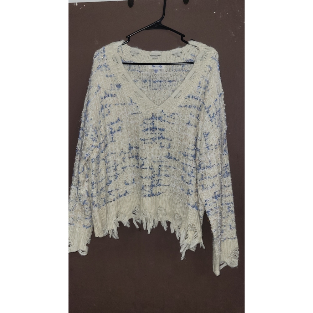 Slightly cropped sweater